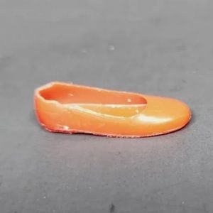 Vintage Mattel Barbie Skipper Doll Flat Red SINGLE Shoe JAPAN